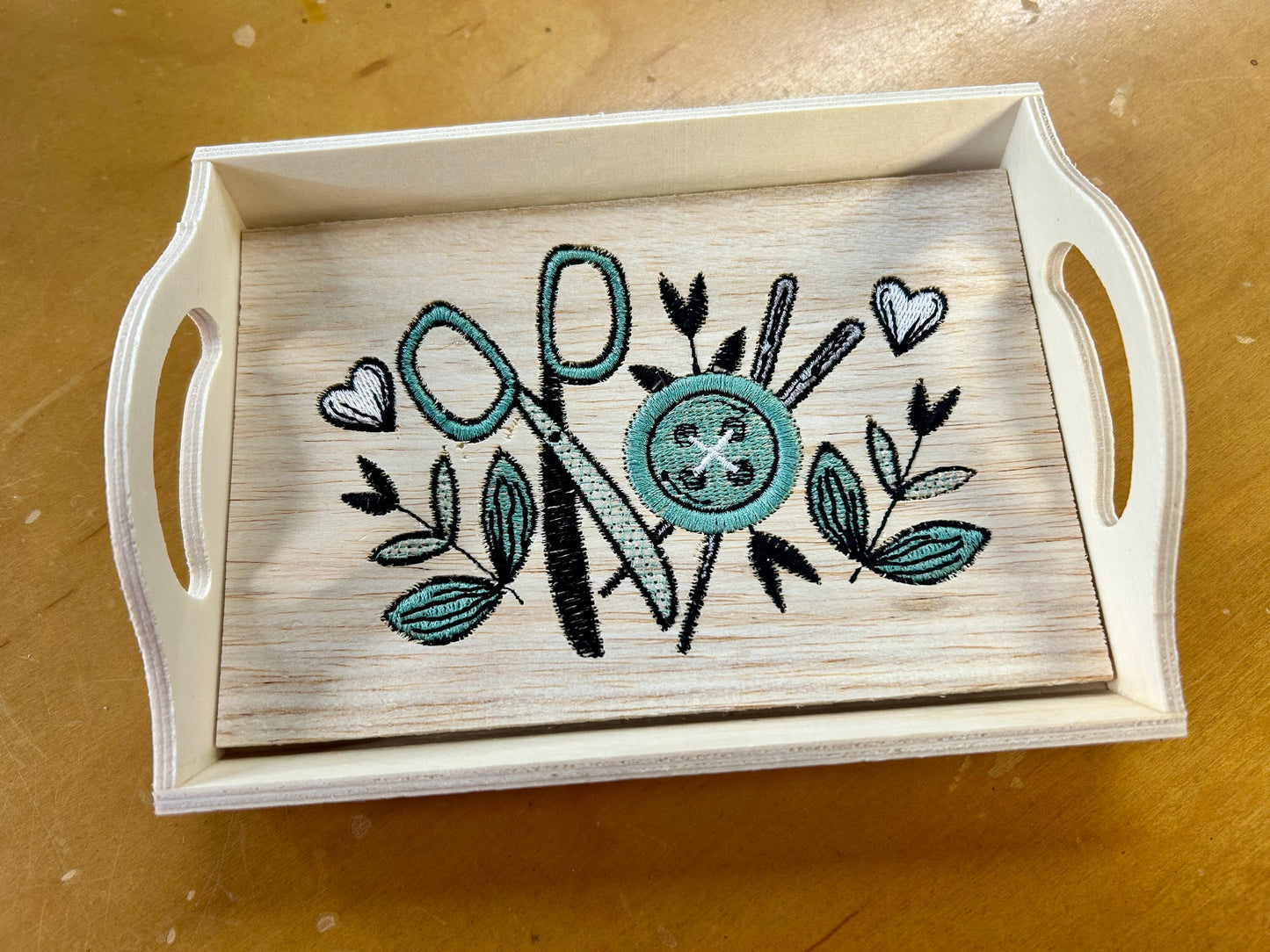 4/9/26 ~ Embroidery on Balsa Wood CLASS