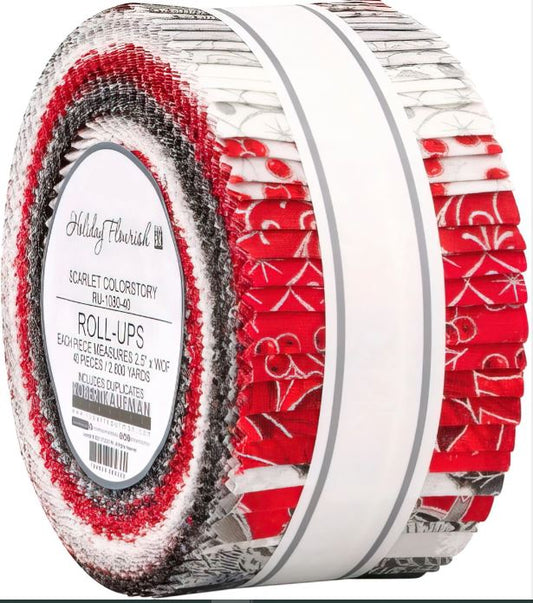 Jelly Roll - Holiday Flourish - 40 Strips