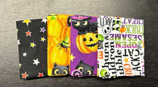 Fat Eighth Bundle - Double Bubble Kitty Trouble - 9"x22" 4pc