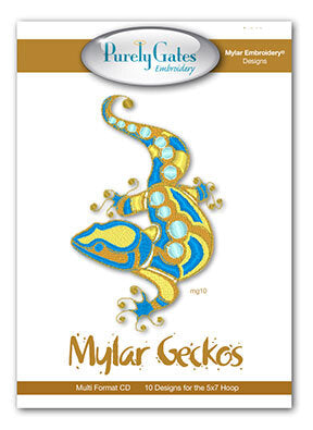 Purely Gates Mylar Geckos
