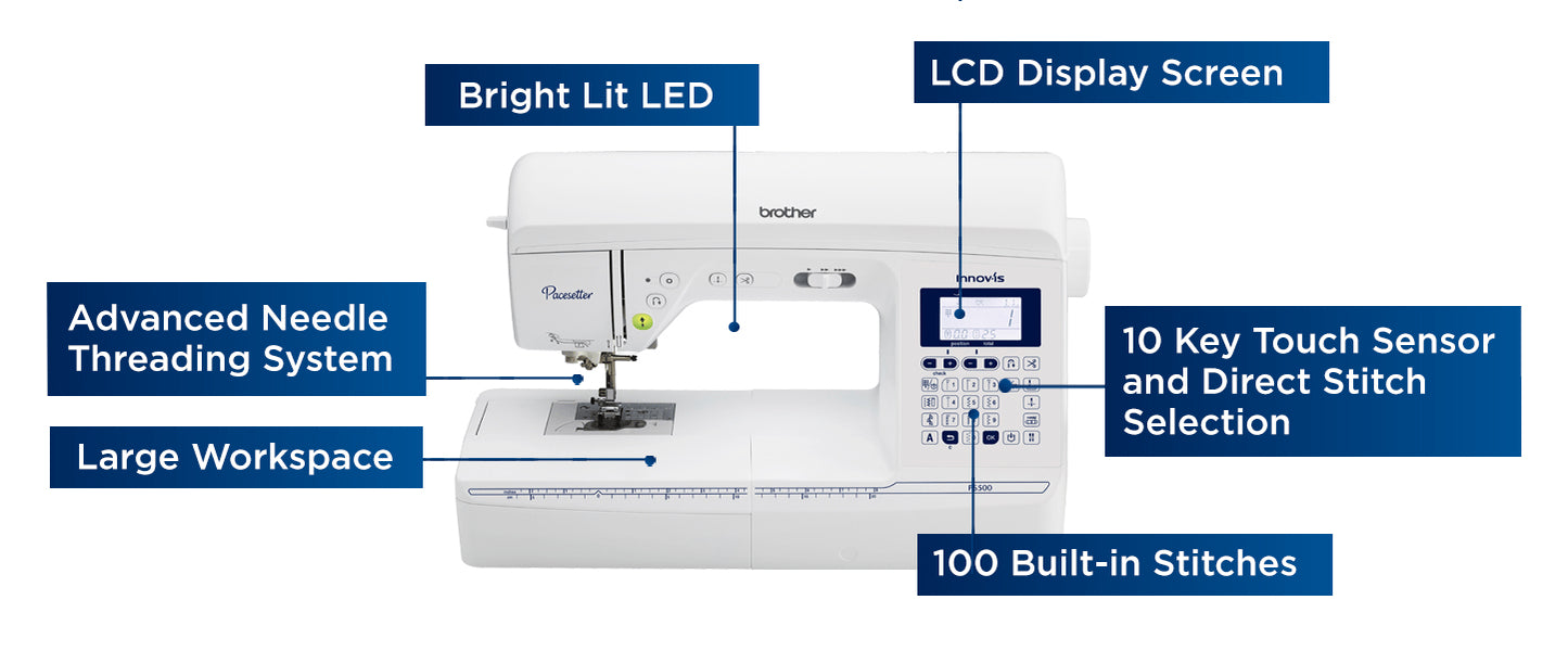 Brother Pacesetter PS500 Sewing Machine