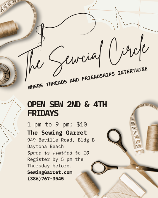 11/14/25 | 11/28/25 ~ The Sewcial Circle Open Sew