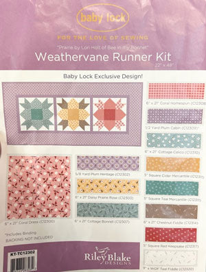 Weathervane Runner KIT