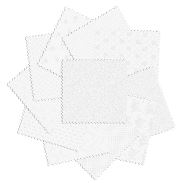 Charm Pack - Classic Keepsakes White on White - 42pc