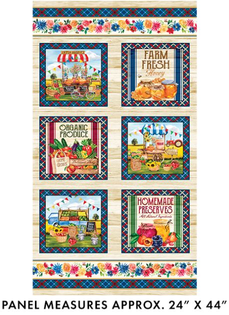 Farmer's Market Panel Squares