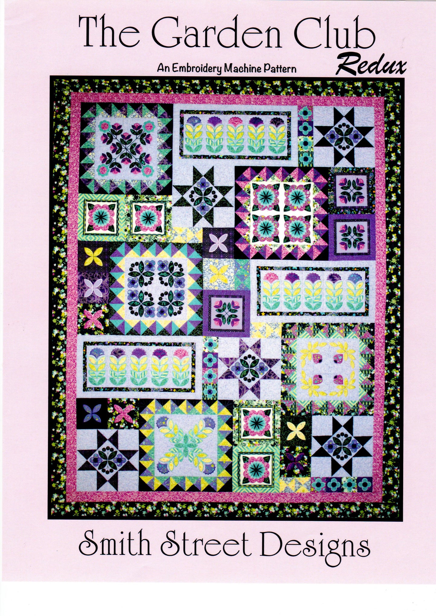 8/9/25 ~ Garden Club Embroidery Block of the Month CLASS