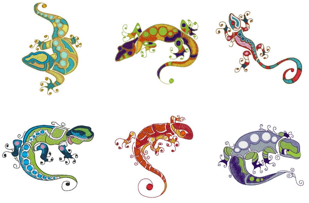 Purely Gates Mylar Geckos