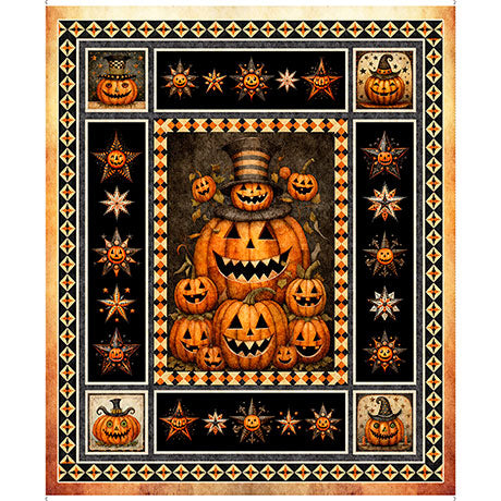 Jeepers Creepers Jack O Lantern Panel