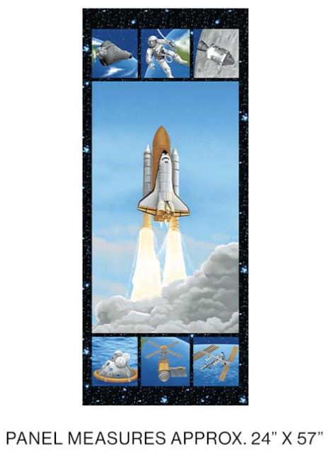 Lift Off Space Ship Panel
