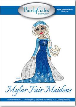 Purely Gates Mylar Fair Maidens