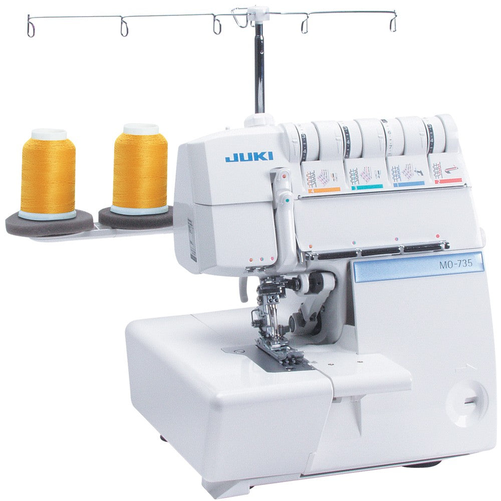 JUKI - Serger MO-735 2/3/4/5 Thread Overlock w/ Chainstitch and Coverstitch
