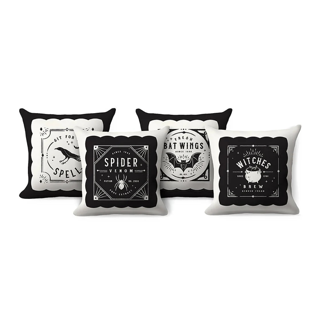 Sophisticated Halloween Pillow Panel