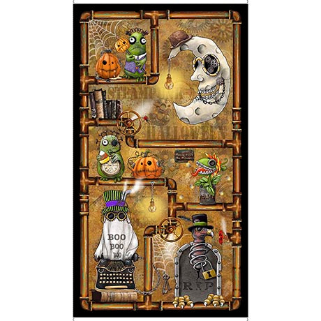 Steampunk Halloween 3 Character Panel
