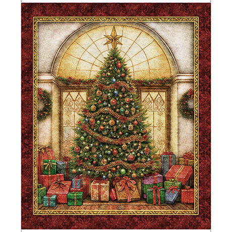 Wonderful Christmastime Christmas Tree Panel