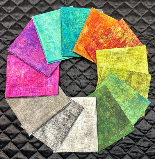 Fat Quarter Bundle - Halcyon Tonals - 13pc