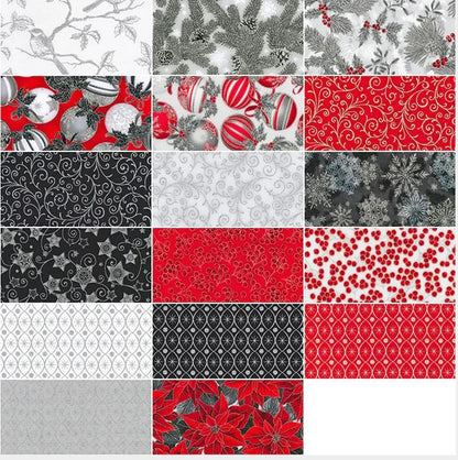 Jelly Roll - Holiday Flourish - 40 Strips