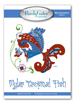 Purely Gates Mylar Tropical Fish