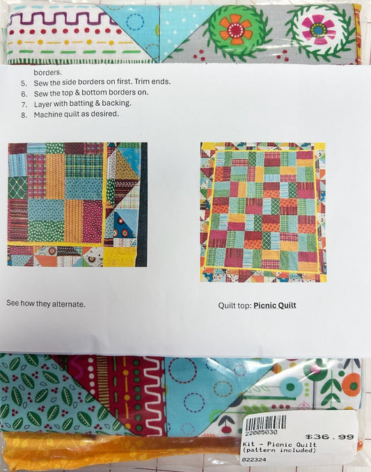 Picnic Quilt KIT