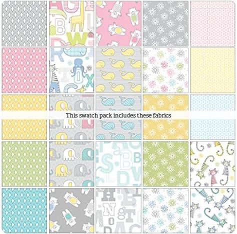 Charm Pack - Adorable Alphabet - 42pc