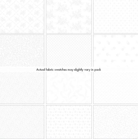 Jelly Roll - Classic Keepsakes White on White - 42pc