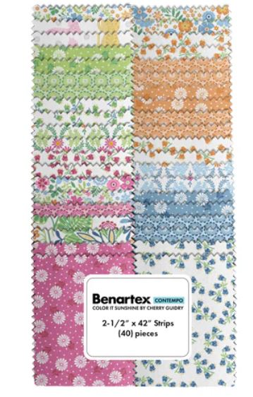 Jelly Roll - Color it Sunshine - 40 Strips