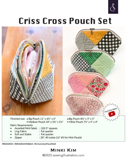 1/27/26 | 1/31/26 ~ Criss Cross Pouch CLASS