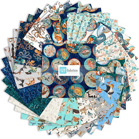 Layer Cake - Deep Sea Dazzle - 42pc