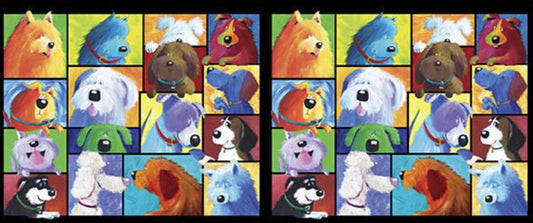 Dog Talk Dog Patches Panel