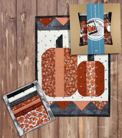 Fall Fellows Quilt As You Go Wall Hanging KIT