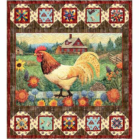 Farm Windows Wall Quilt ft. Heartland Collection KIT