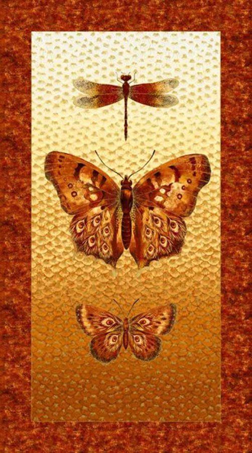 Flight of Fancy Autumn Insect Panel