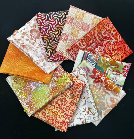 Fat Quarter Bundle - Garden of Dreams 2 - 10pc