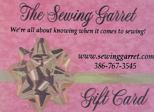 Sewing Garret Gift Card