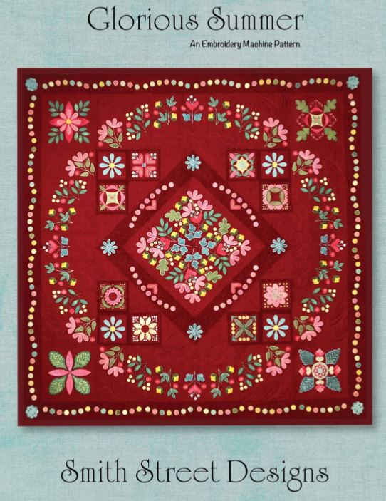 8/21/26 - Glorious Summer Embroidery Block of the Month CLASS