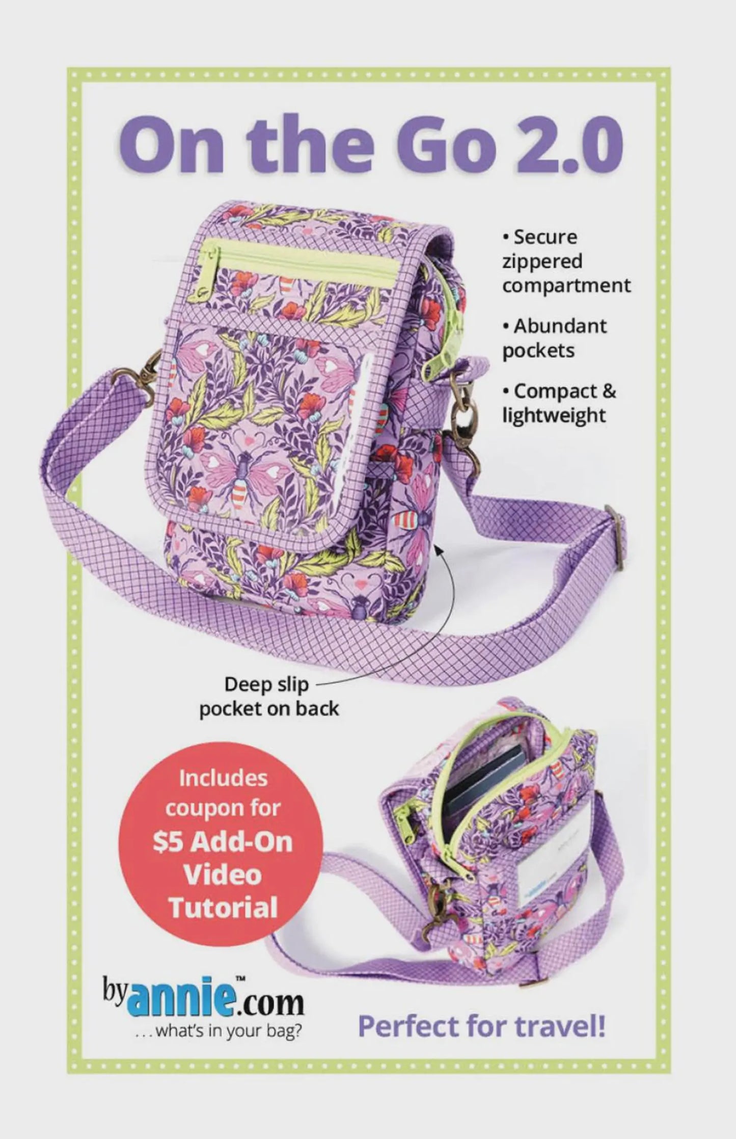 9/8 - On the Go 2.0 Perfect Travel Bag CLASS