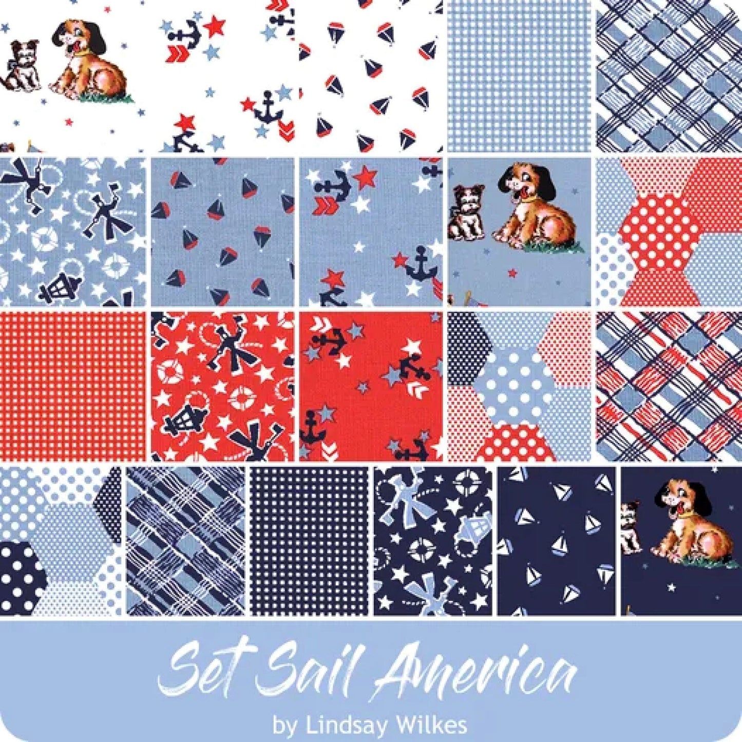 Jelly Roll - Set Sail America - 40 Strips