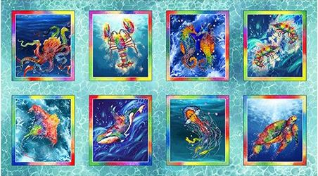 The Deep Sea Creature Panel Squares