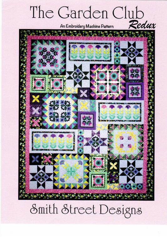 6/20/26 - Garden Club Embroidery Block ﻿of the Month CLASS