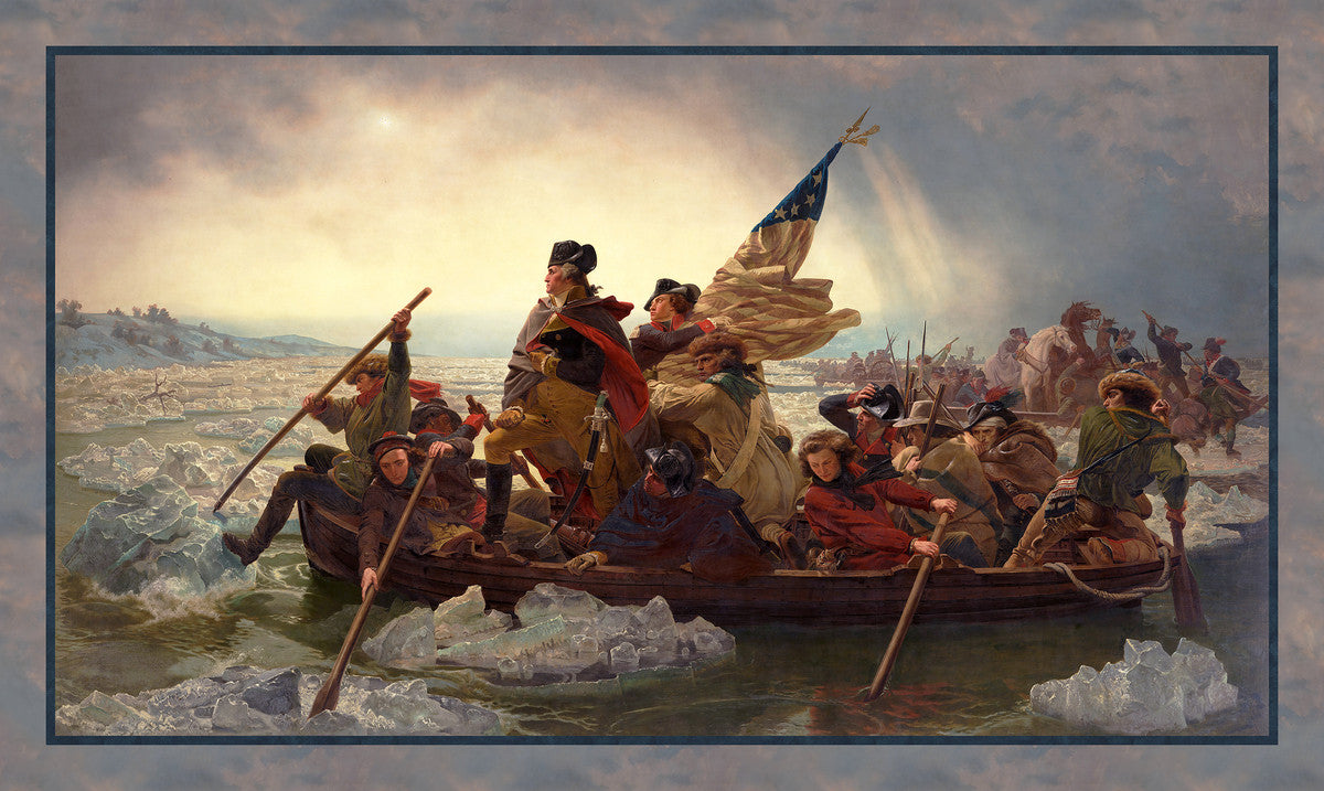 Washington's Crossing Painting Panel