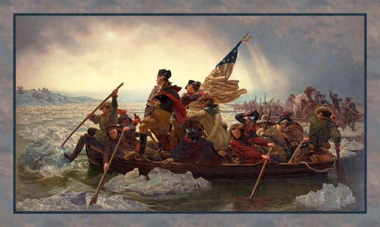 Washington's Crossing Painting Panel